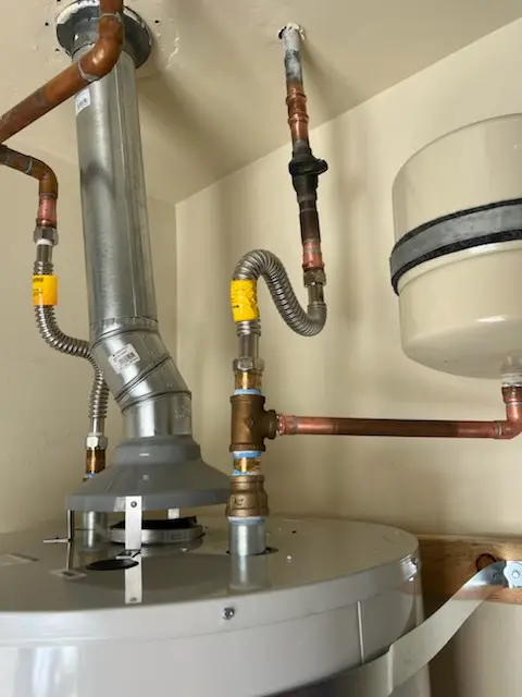 Water heater installation and plumbing repair in Rivermoor